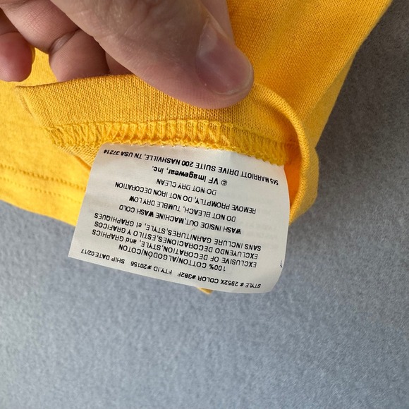 USC Trojans T-Shirt Women's S Yellow White Red Short Sleeve Top NCAA Football‎ - Picture 5 of 9